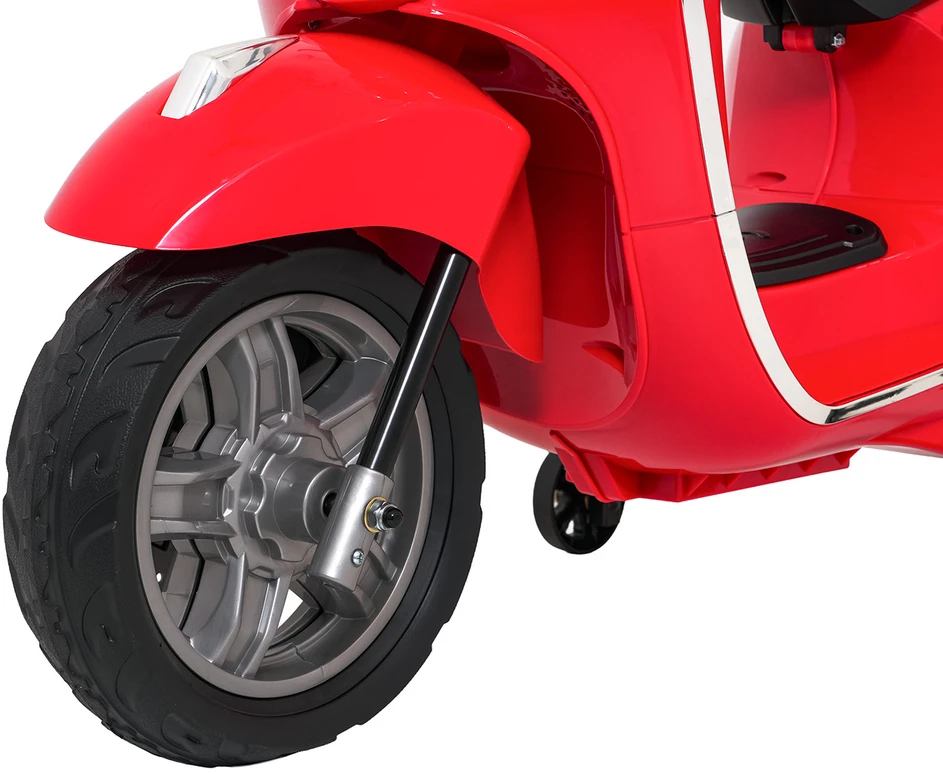 Elektrinis motoroleris Vespa ROMA, Raudona