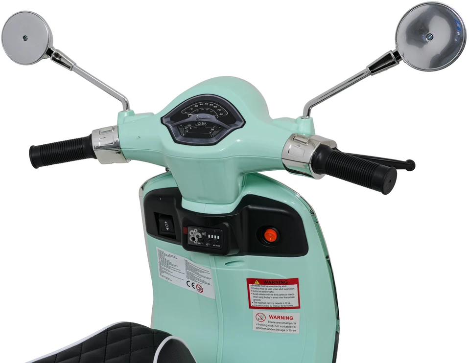 Eurobaby Elektrinis motoroleris Vespa ROMA, Žalias