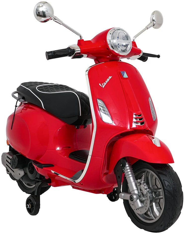 Elektrinis motoroleris Vespa ROMA, Raudona