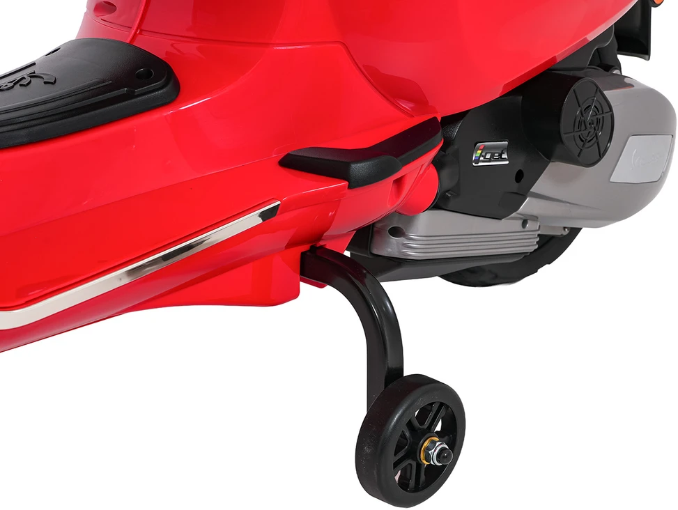 Elektrinis motoroleris Vespa ROMA, Raudona