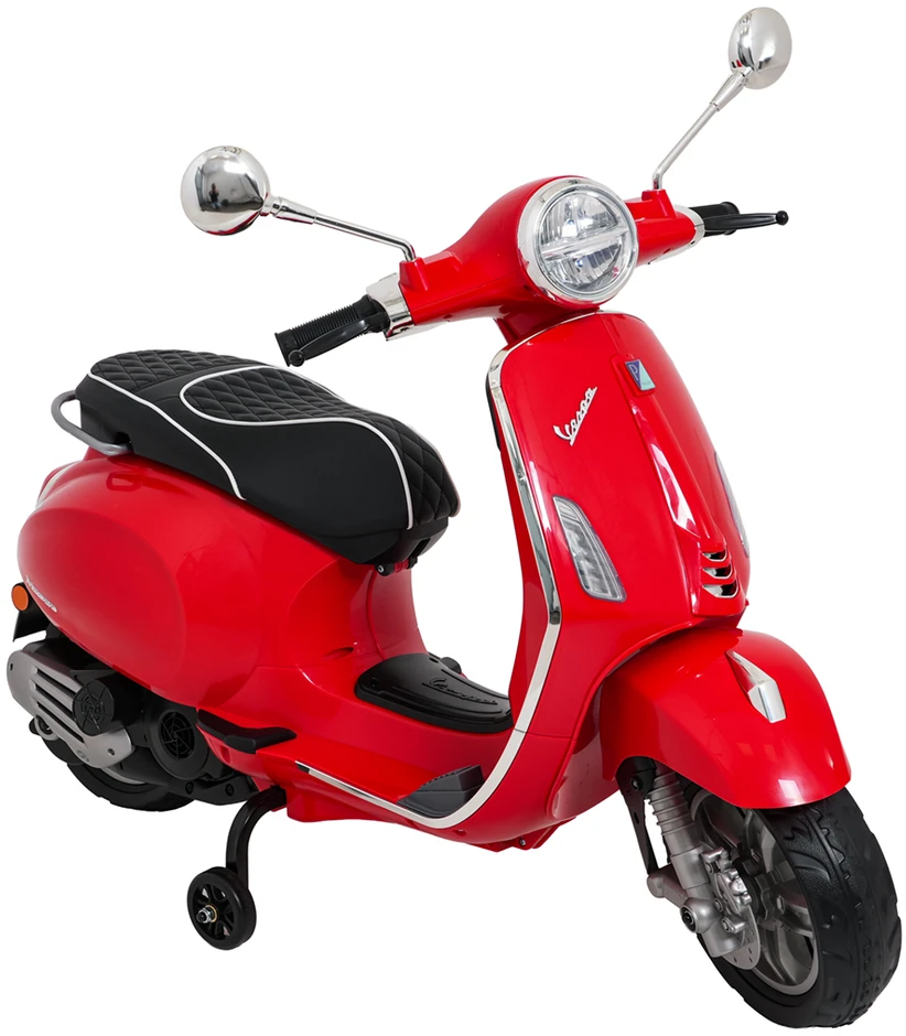 Elektrinis motoroleris Vespa ROMA, Raudona