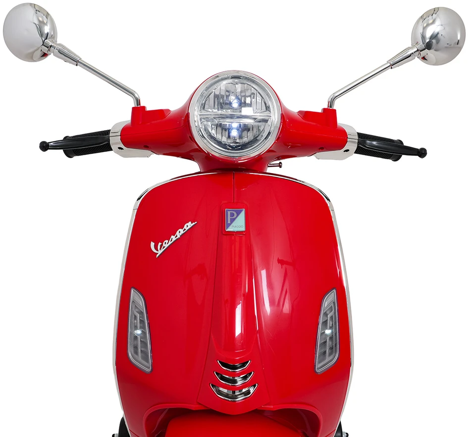 Elektrinis motoroleris Vespa ROMA, Raudona