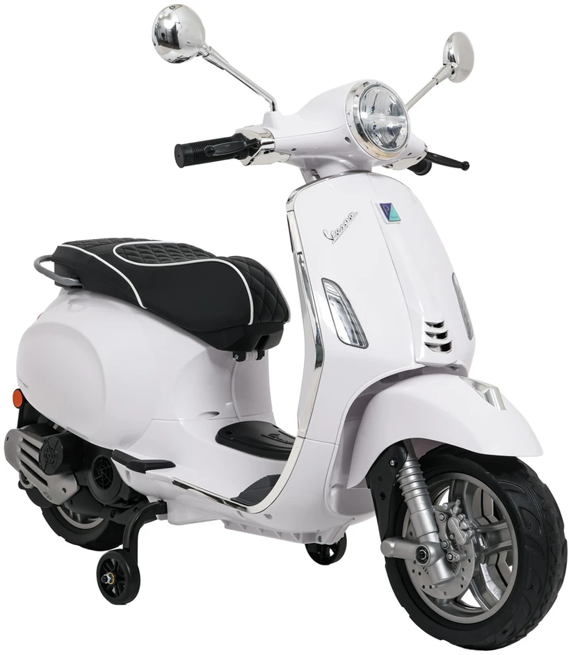 Elektrinis motoroleris Vespa ROMA, Baltas