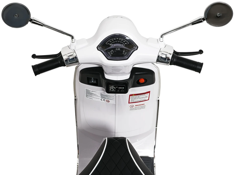 Elektrinis motoroleris Vespa ROMA, Baltas