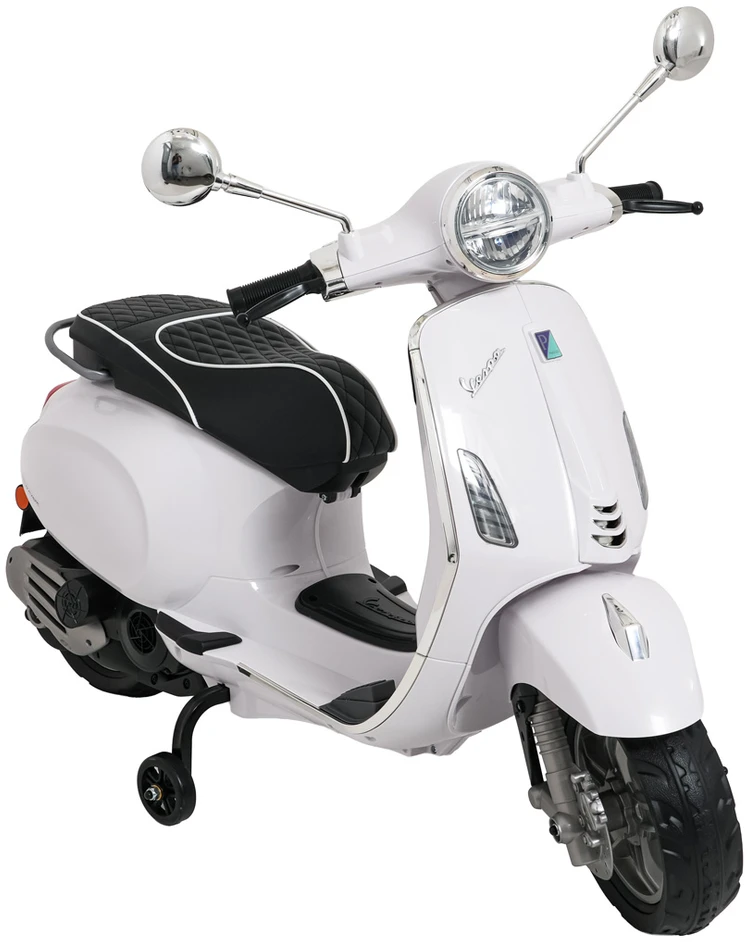 Elektrinis motoroleris Vespa ROMA, Baltas