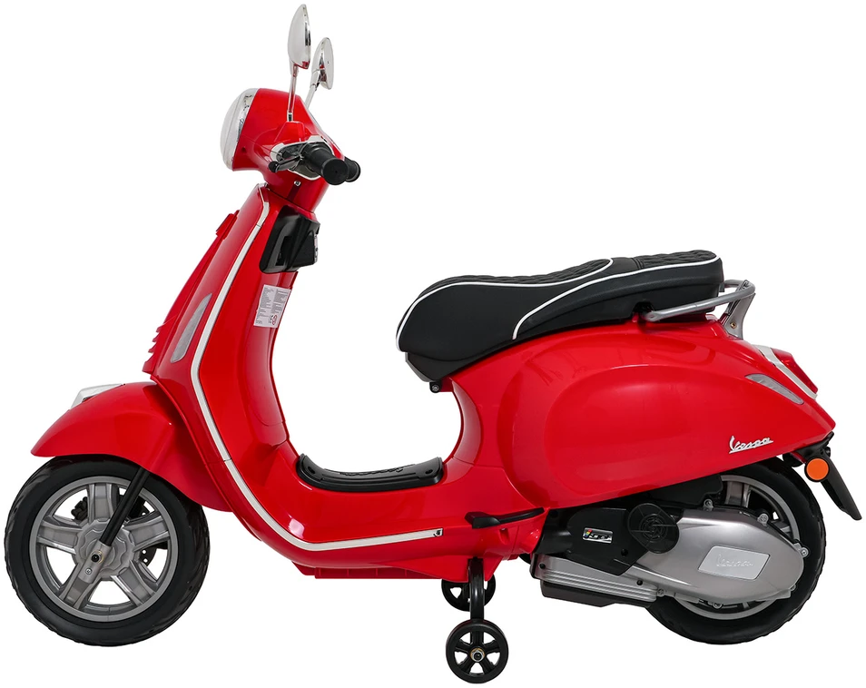 Elektrinis motoroleris Vespa ROMA, Raudona