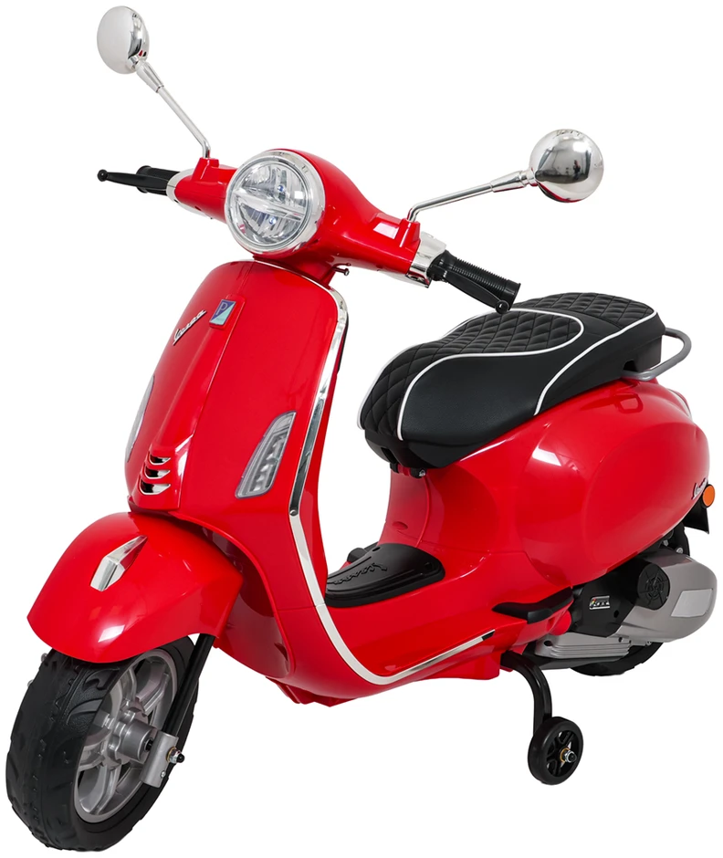 Elektrinis motoroleris Vespa ROMA, Raudona