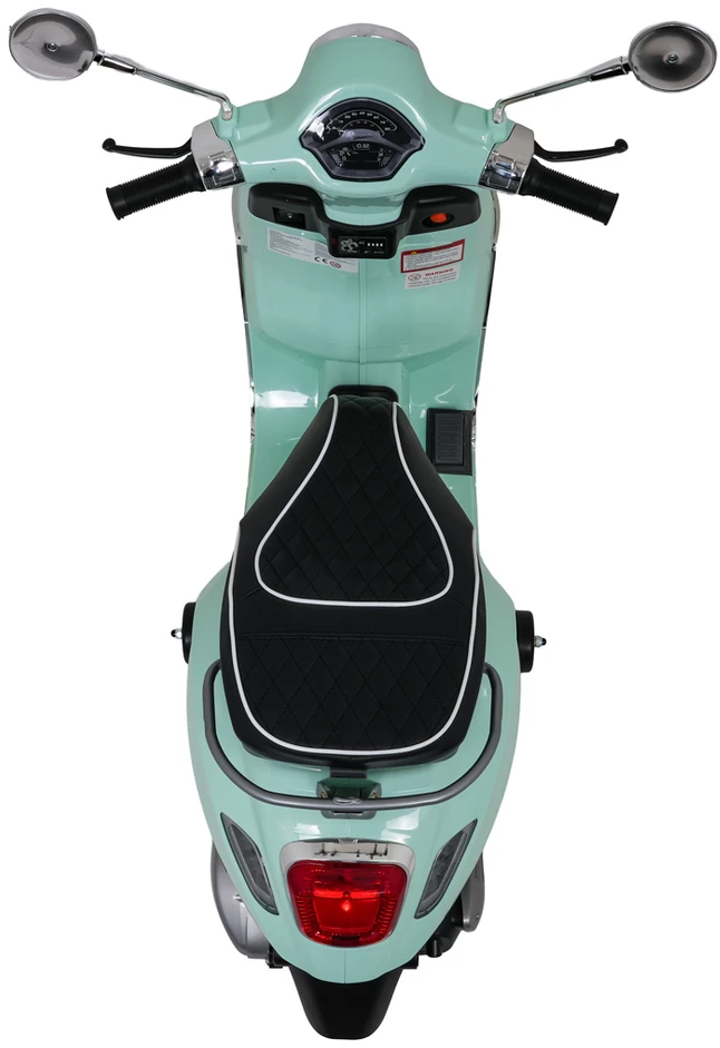 Eurobaby Elektrinis motoroleris Vespa ROMA, Žalias