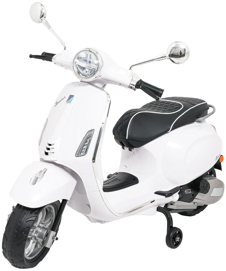 Elektrinis motoroleris Vespa ROMA, Baltas