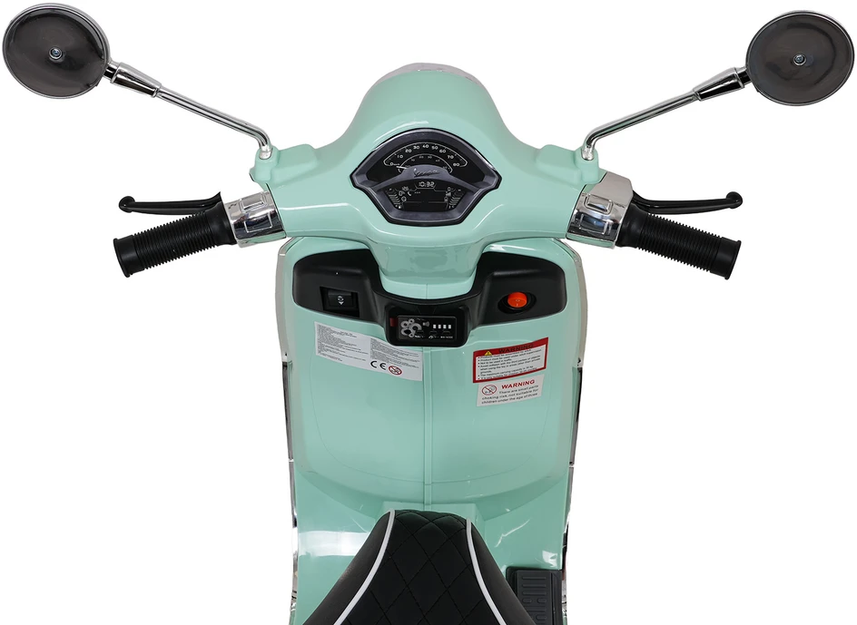 Eurobaby Elektrinis motoroleris Vespa ROMA, Žalias