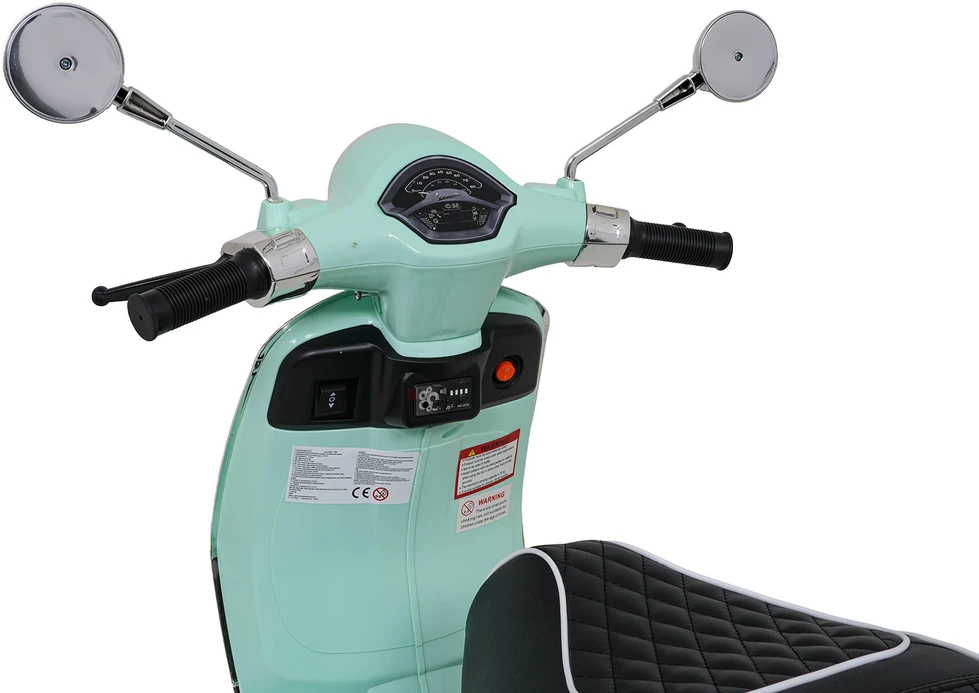 Eurobaby Elektrinis motoroleris Vespa ROMA, Žalias