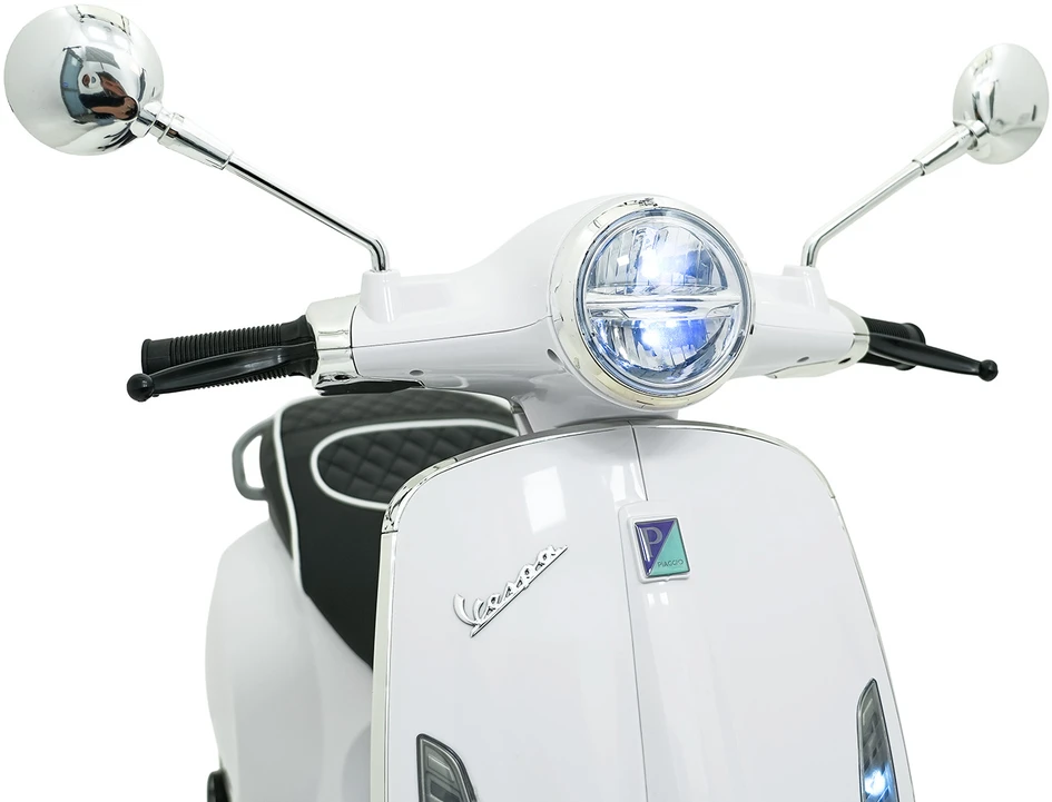 Elektrinis motoroleris Vespa ROMA, Baltas