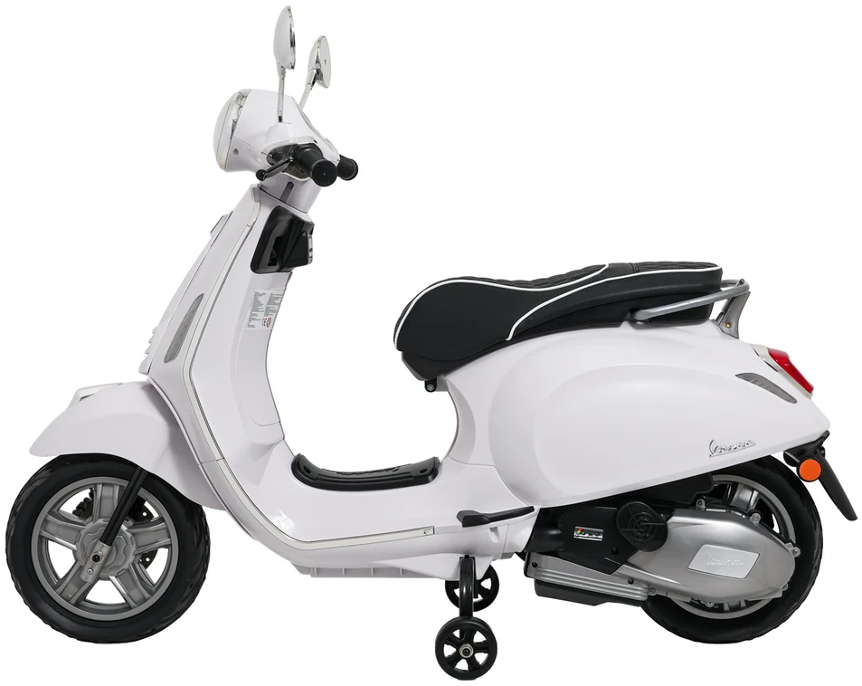 Elektrinis motoroleris Vespa ROMA, Baltas