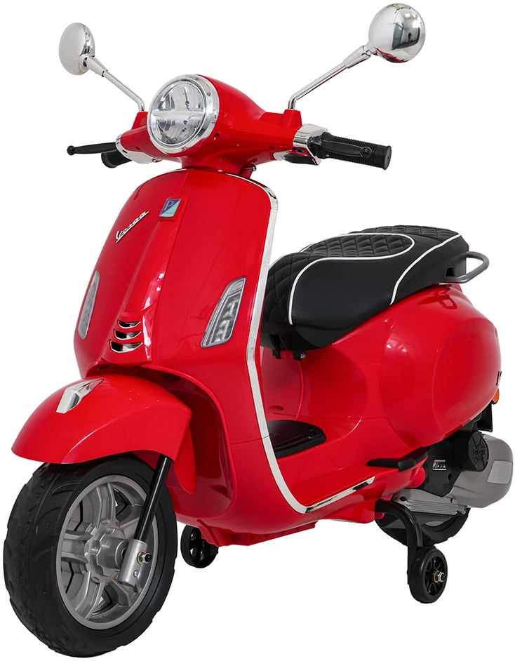 Elektrinis motoroleris Vespa ROMA, Raudona