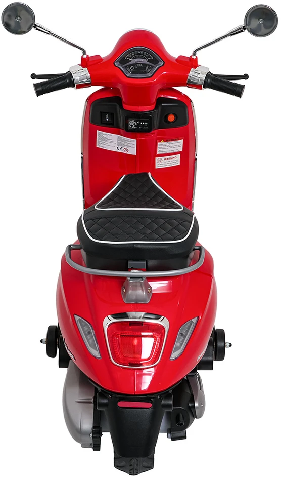 Elektrinis motoroleris Vespa ROMA, Raudona