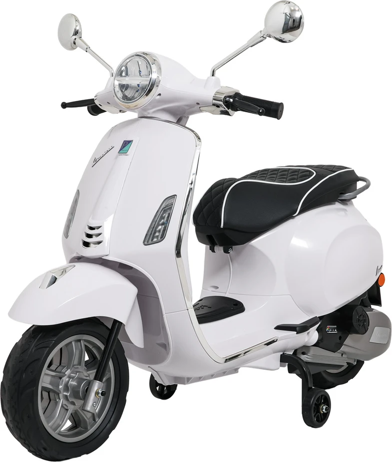 Elektrinis motoroleris Vespa ROMA, Baltas