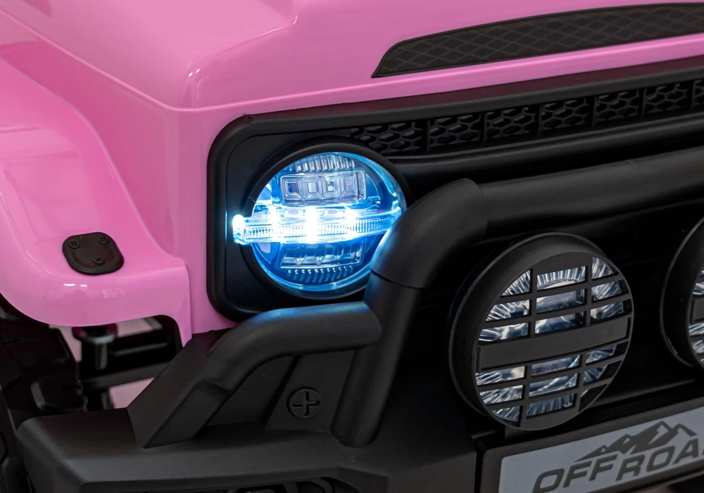 Pink Rožinė Elektromobilis CLIMBER, Rožinė
