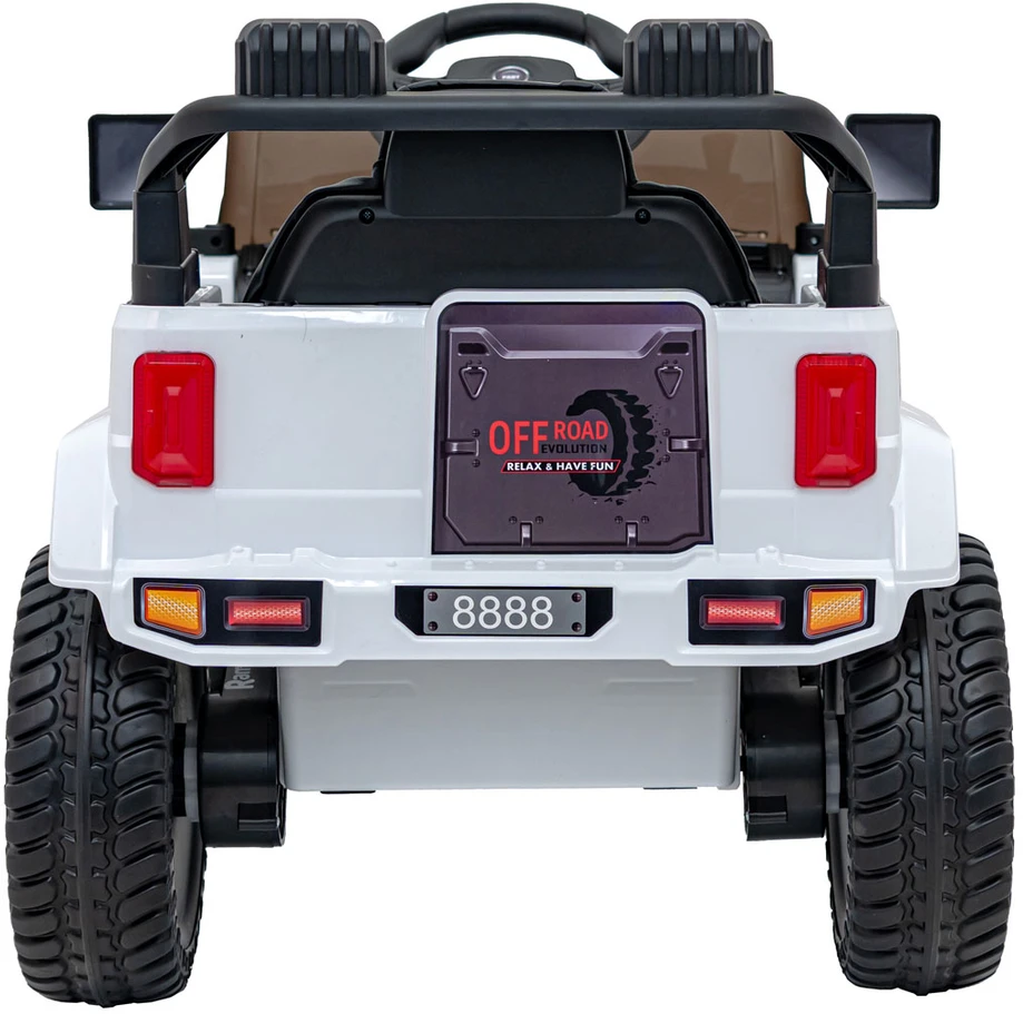 Ramiz Elektromobilis MOUNTAIN, Baltas