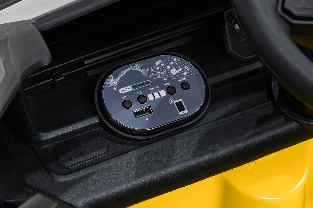 Elektromobilis Volkswagen ID BUZZ, Geltona