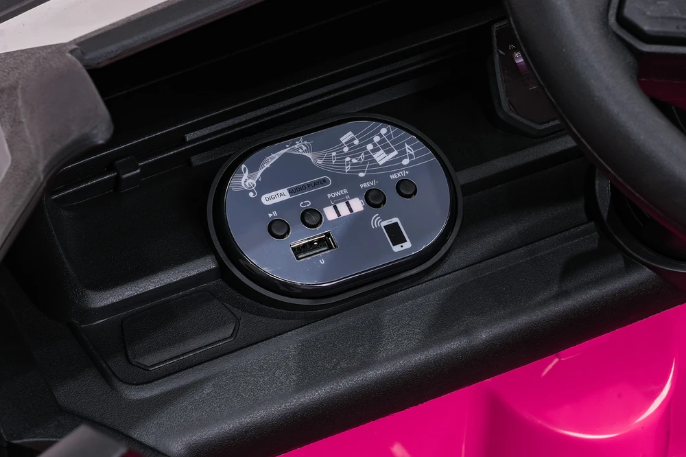 Pink Rožinė Elektromobilis Volkswagen ID BUZZ, Rožinė