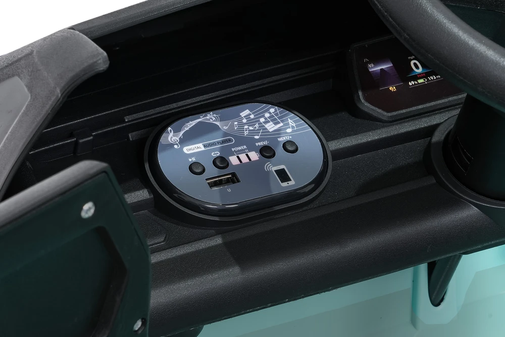Blue Mėlyna Elektromobilis Volkswagen ID BUZZ, Mėlyna