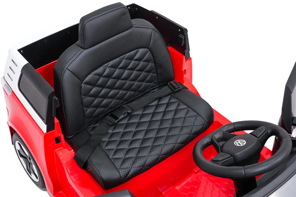 Elektromobilis Volkswagen ID BUZZ, Raudona