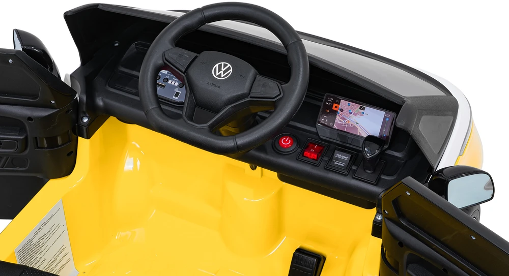 Elektromobilis Volkswagen ID BUZZ, Geltona