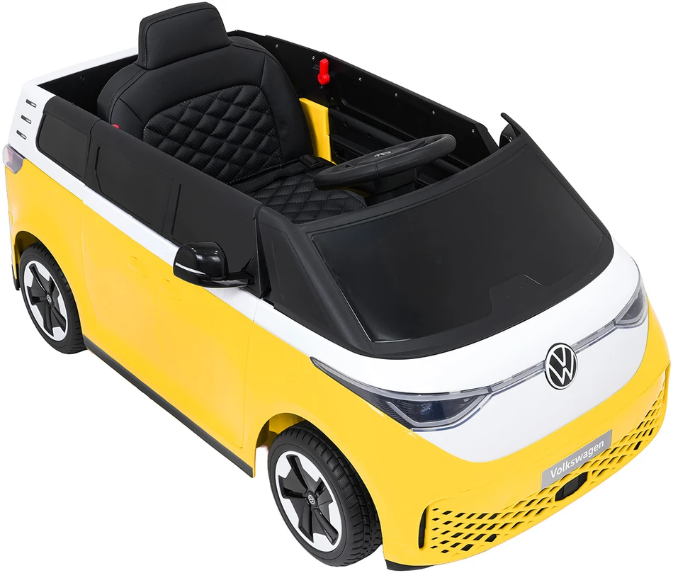 Elektromobilis Volkswagen ID BUZZ, Geltona