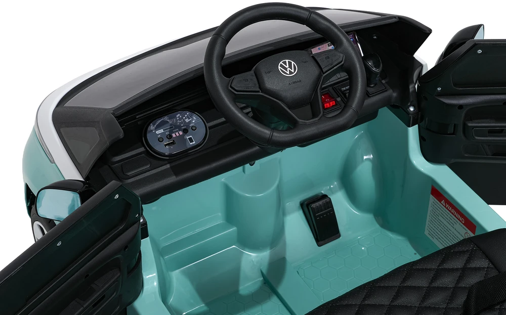 Blue Mėlyna Elektromobilis Volkswagen ID BUZZ, Mėlyna