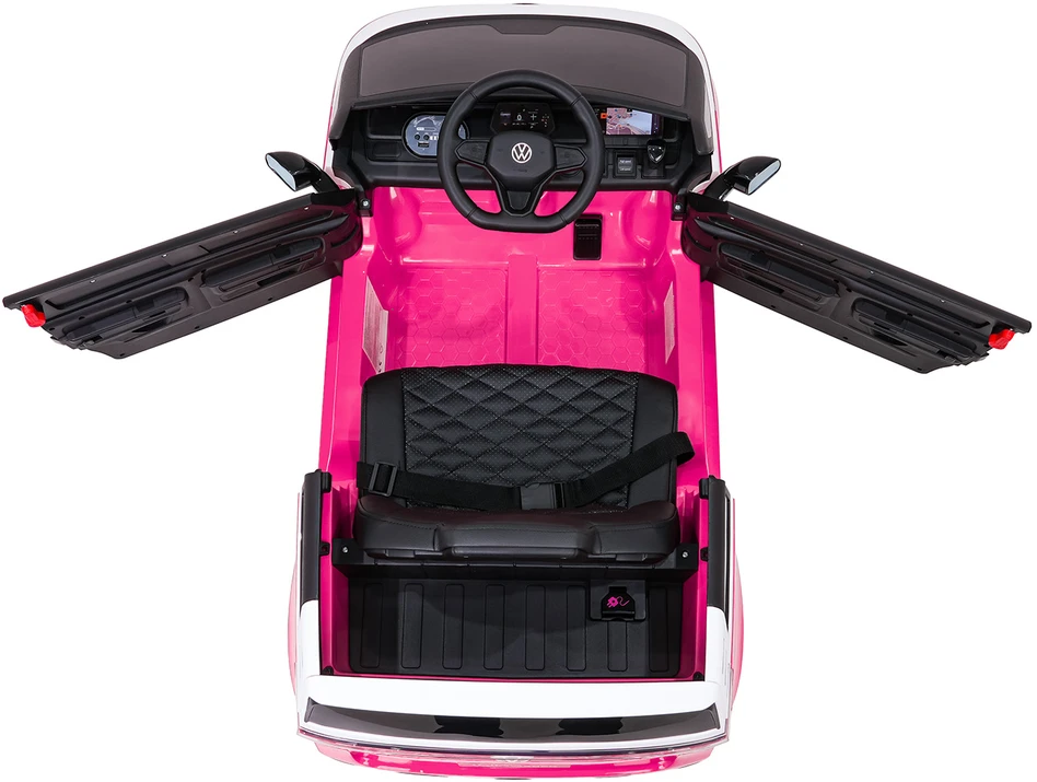 Pink Rožinė Elektromobilis Volkswagen ID BUZZ, Rožinė