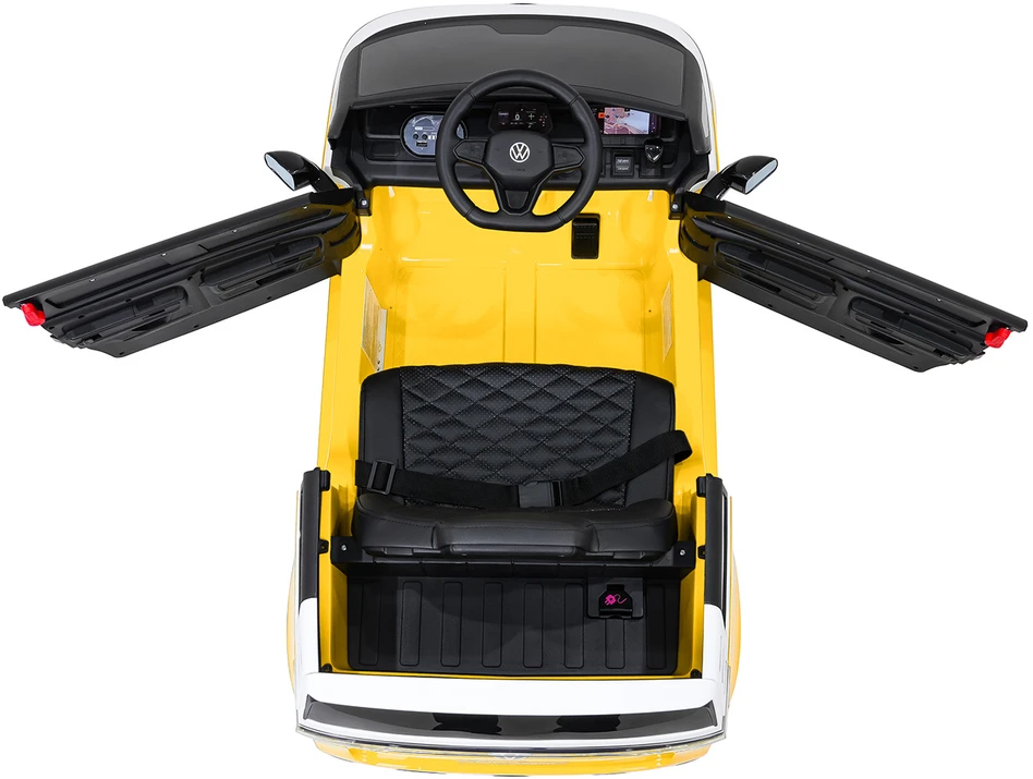 Elektromobilis Volkswagen ID BUZZ, Geltona