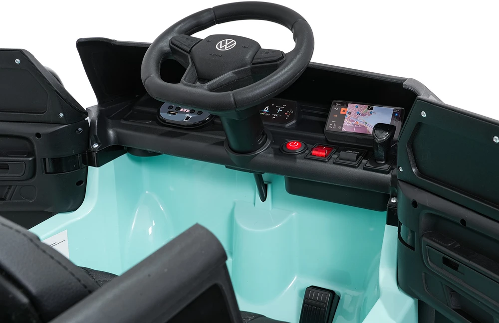 Blue Mėlyna Elektromobilis Volkswagen ID BUZZ, Mėlyna