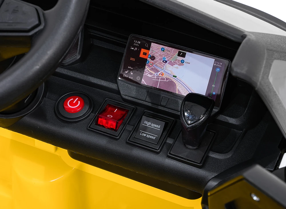 Elektromobilis Volkswagen ID BUZZ, Geltona