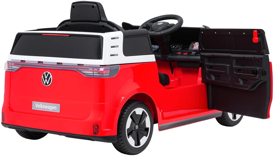 Elektromobilis Volkswagen ID BUZZ, Raudona