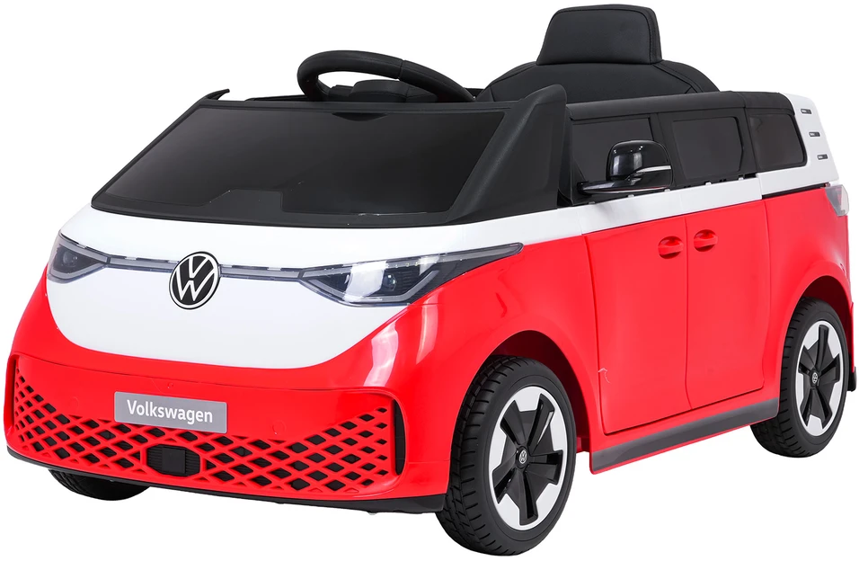 Elektromobilis Volkswagen ID BUZZ, Raudona