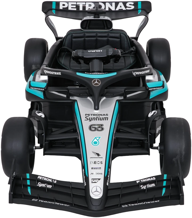 Vaikiškas elektromobilis AMG PETRONAS F1 juodas