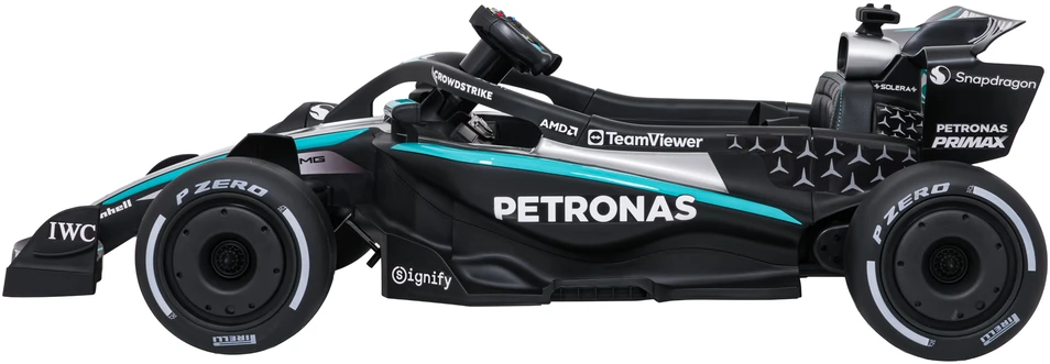 Vaikiškas elektromobilis AMG PETRONAS F1 juodas