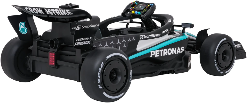 Vaikiškas elektromobilis AMG PETRONAS F1 juodas