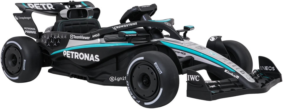 Vaikiškas elektromobilis AMG PETRONAS F1 juodas