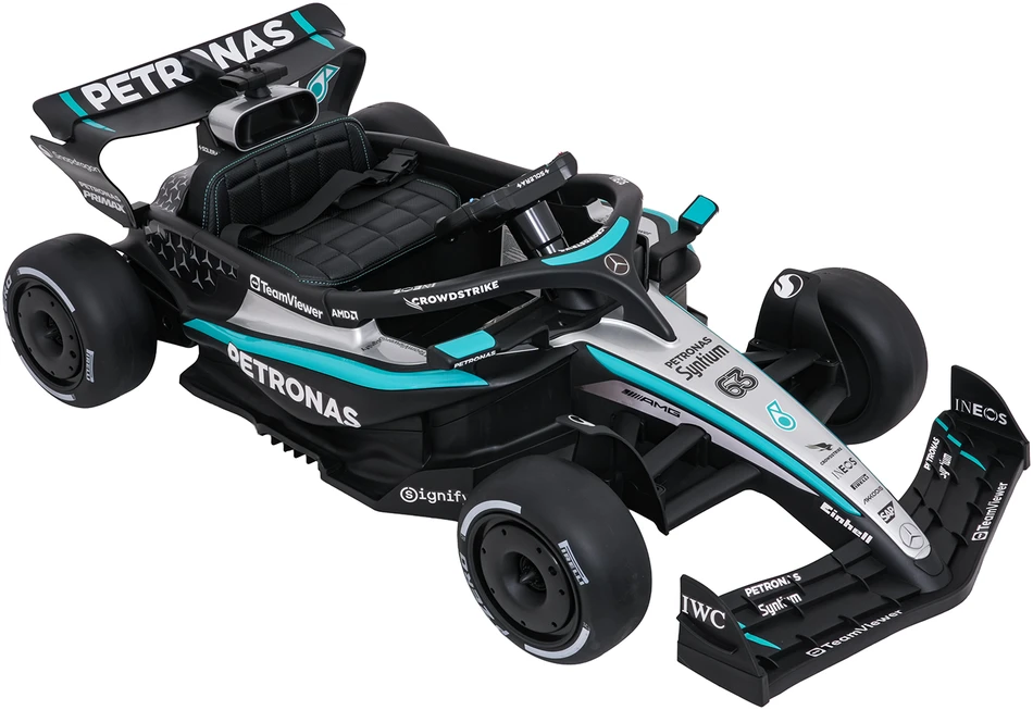 Vaikiškas elektromobilis AMG PETRONAS F1 juodas