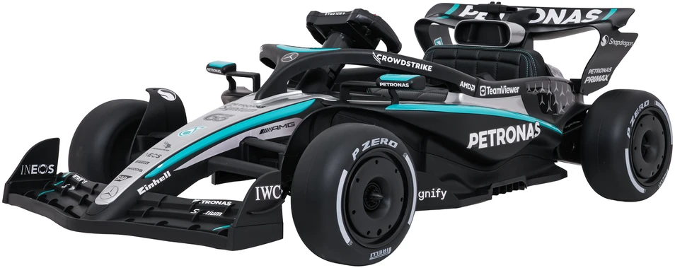 Vaikiškas elektromobilis AMG PETRONAS F1 juodas