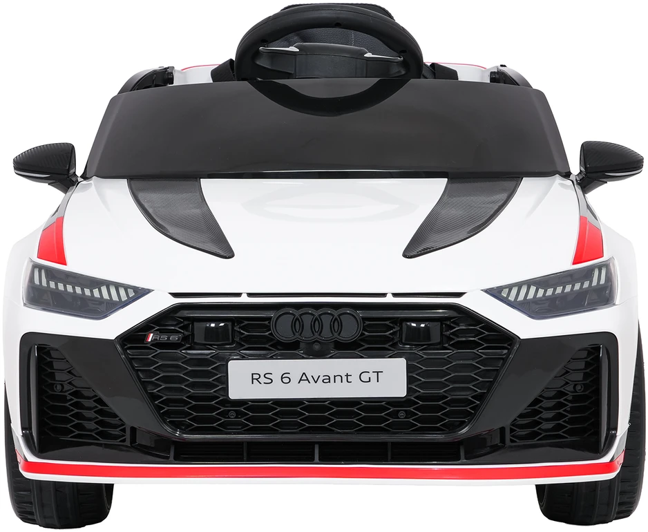 Vaikiškas elektromobilis Audi RS6 Avant GT baltas