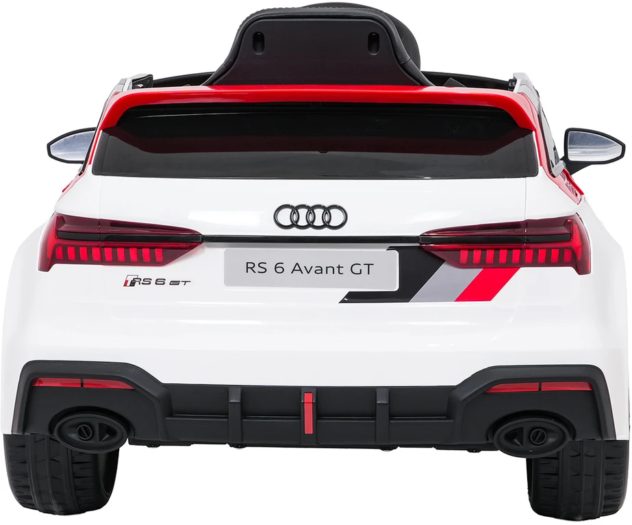 Vaikiškas elektromobilis Audi RS6 Avant GT baltas