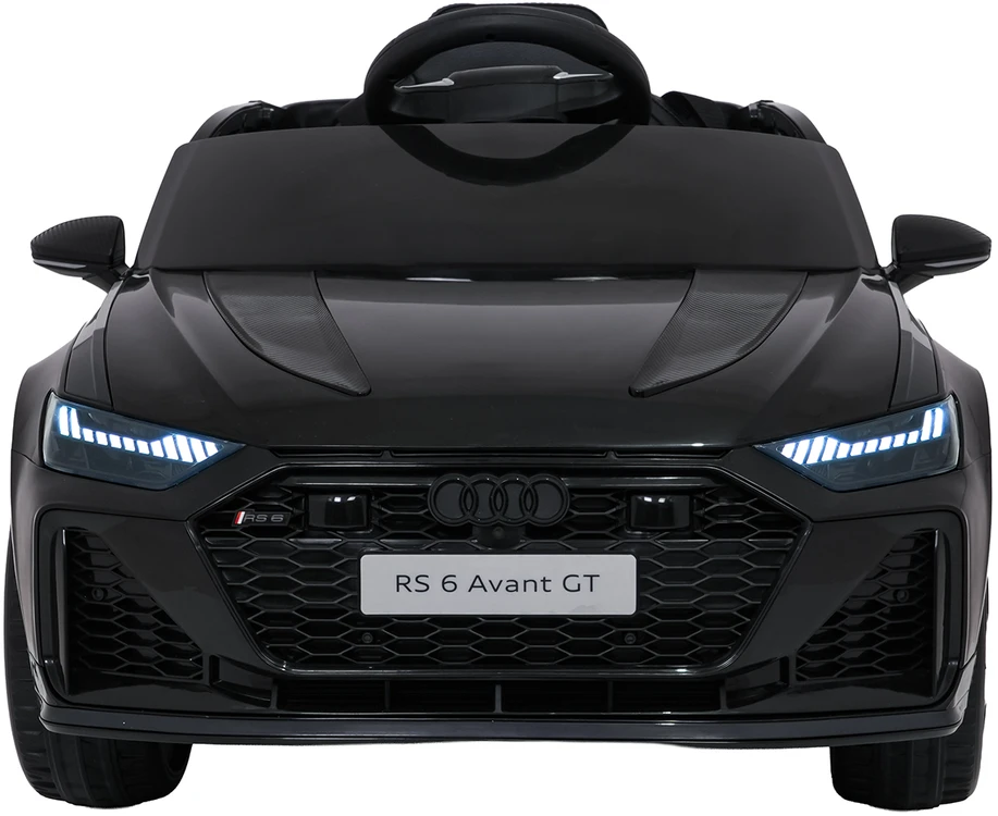 Vaikiškas elektromobilis Audi RS6 Avant GT juodas