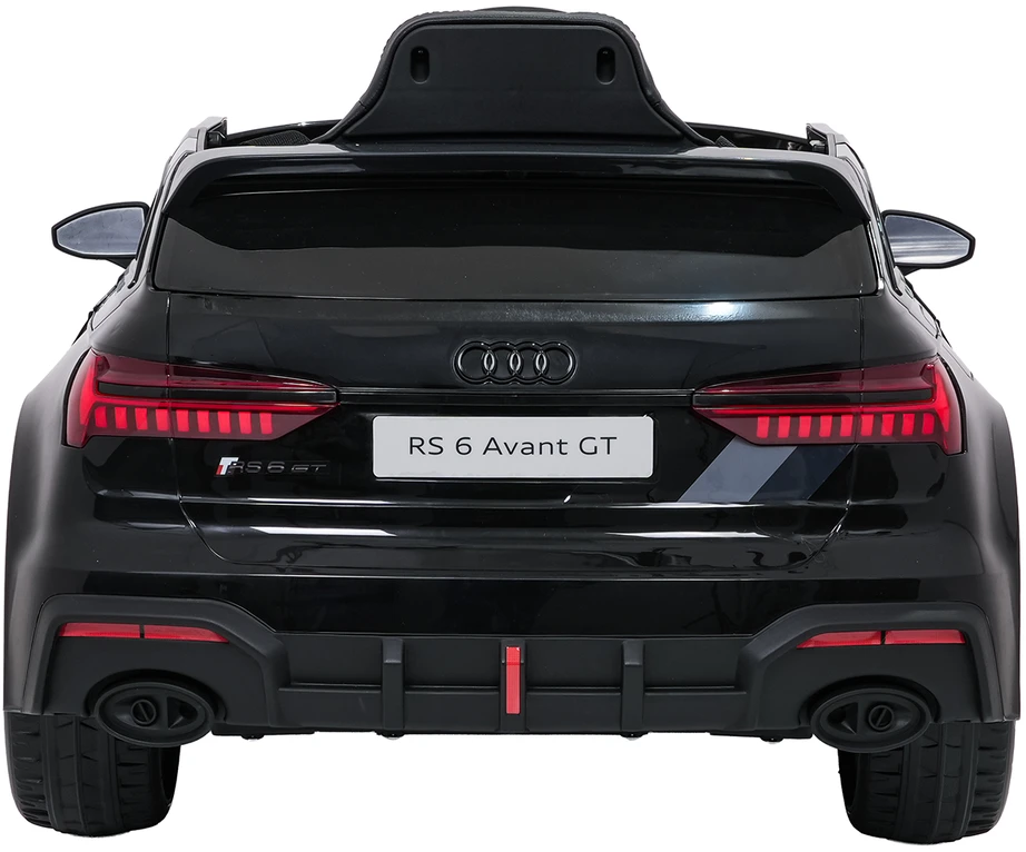 Vaikiškas elektromobilis Audi RS6 Avant GT juodas