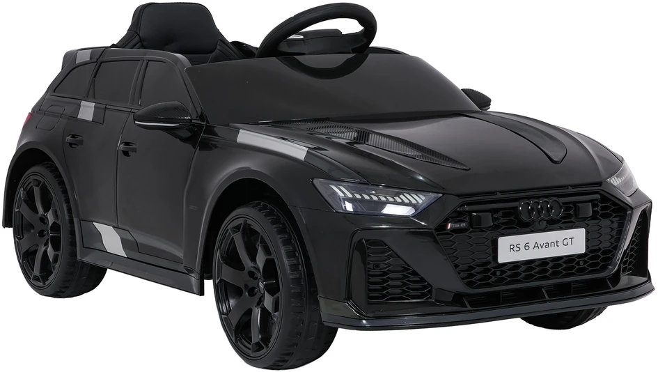 Vaikiškas elektromobilis Audi RS6 Avant GT juodas