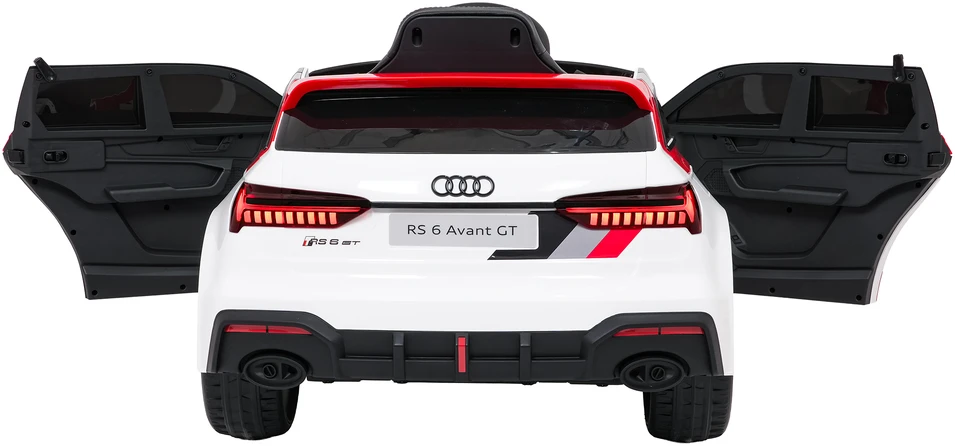Vaikiškas elektromobilis Audi RS6 Avant GT baltas
