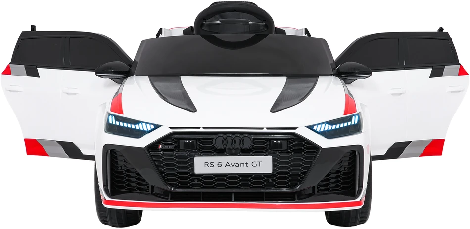 Vaikiškas elektromobilis Audi RS6 Avant GT baltas