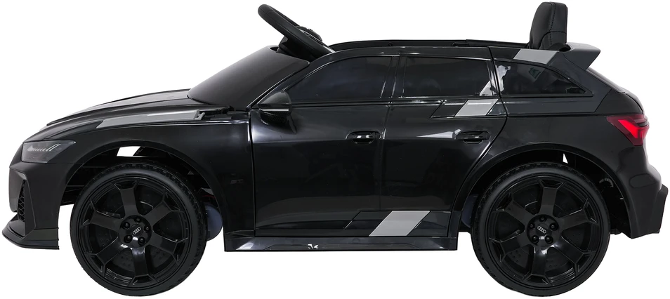 Vaikiškas elektromobilis Audi RS6 Avant GT juodas