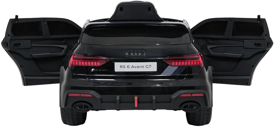 Vaikiškas elektromobilis Audi RS6 Avant GT juodas